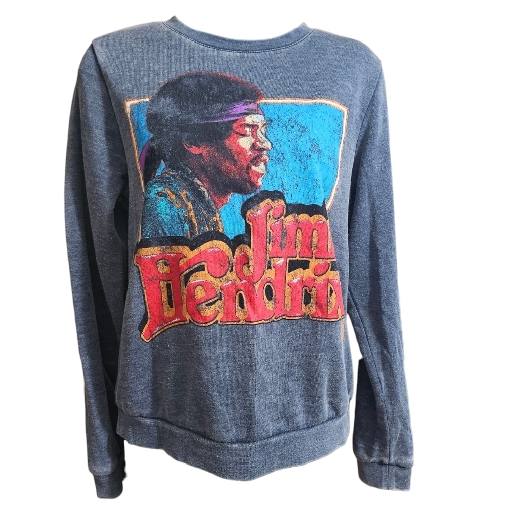 Bravado SM Blue Jimi Hendrix Pullover Sweatshirt - Picture 3 of 10